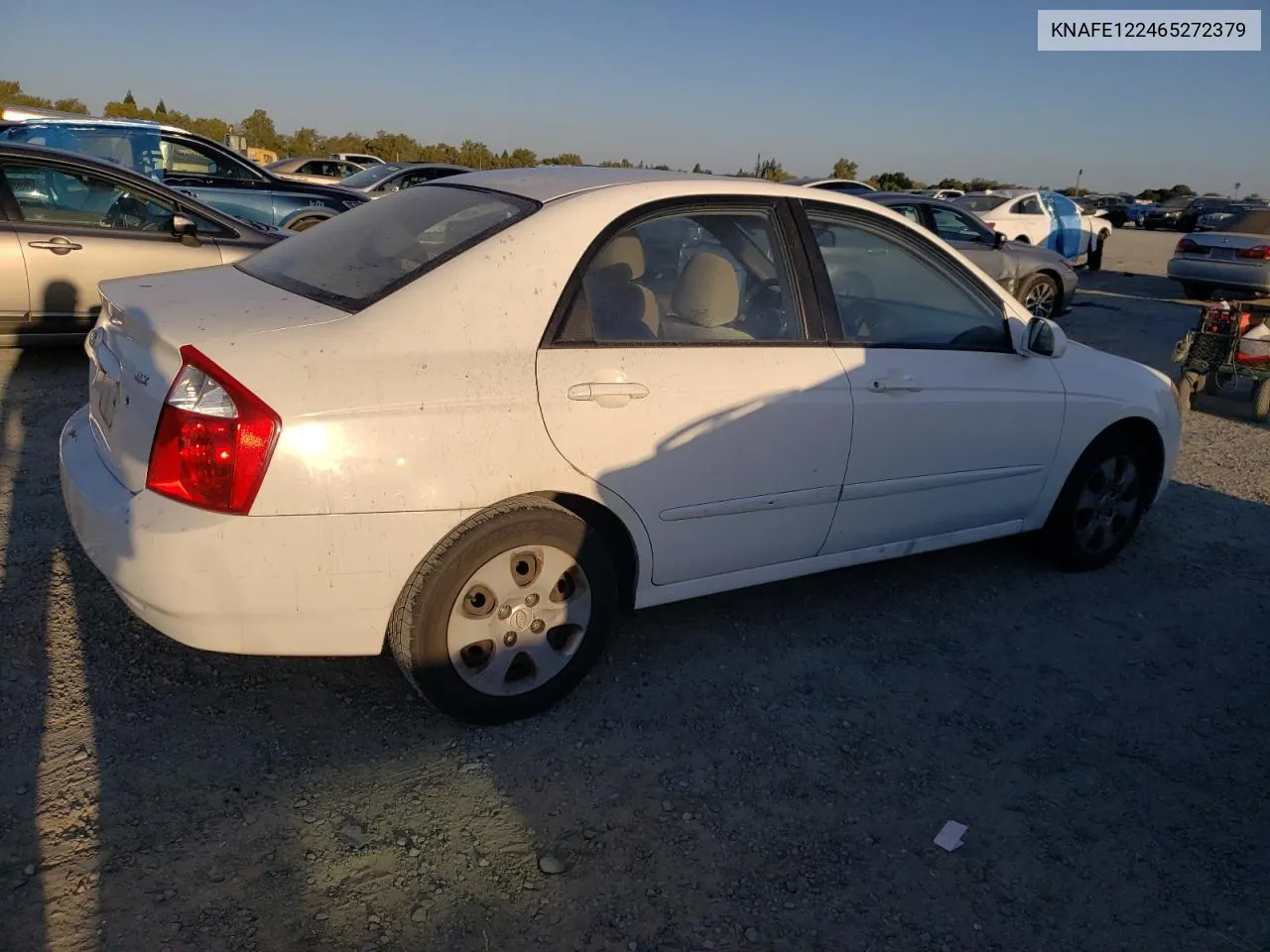 2006 Kia Spectra Lx VIN: KNAFE122465272379 Lot: 69326344