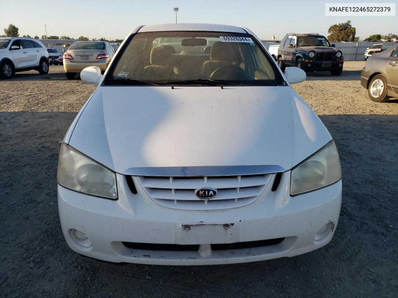 2006 Kia Spectra Lx VIN: KNAFE122465272379 Lot: 69326344