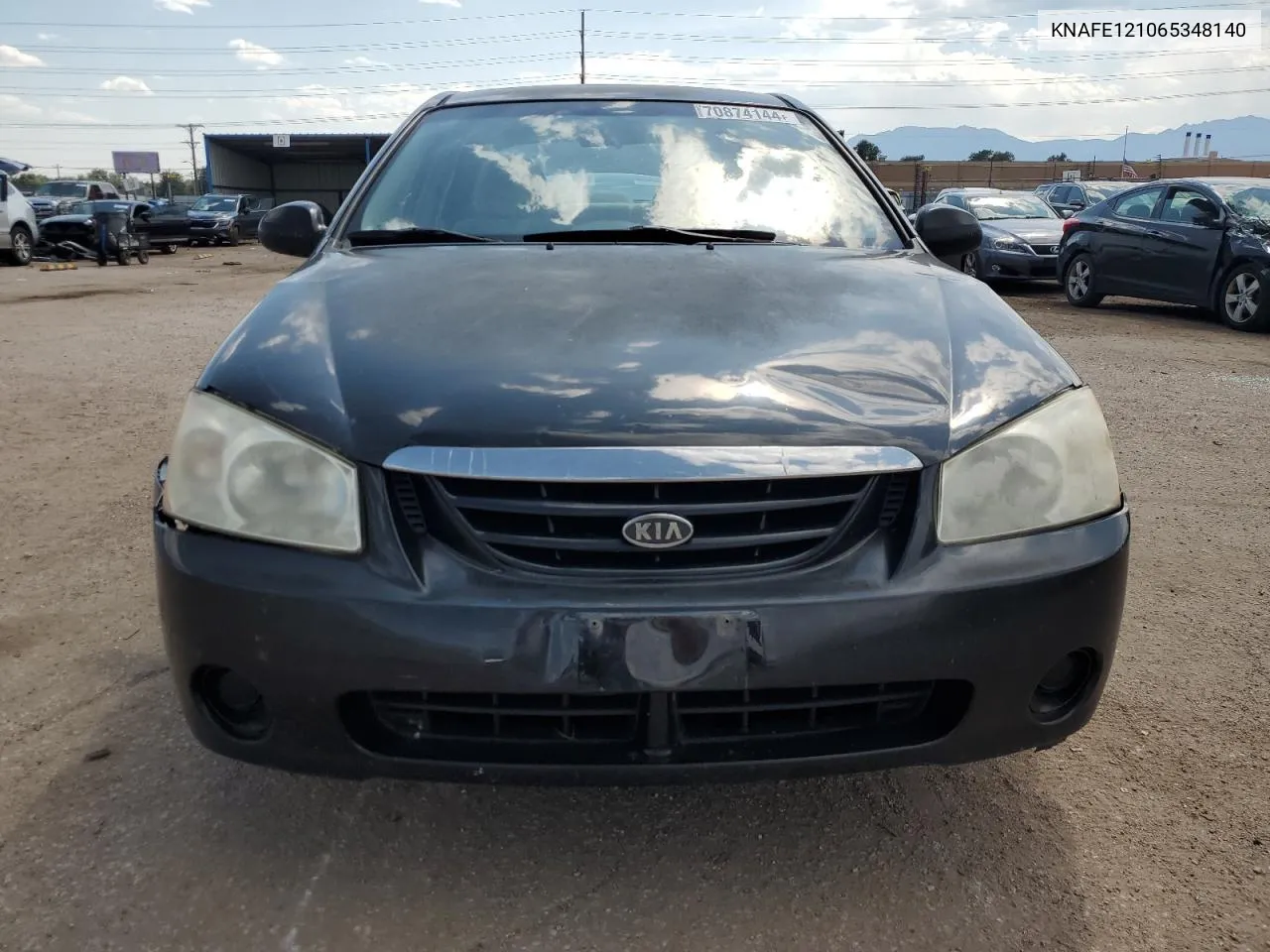 KNAFE121065348140 2006 Kia Spectra Lx