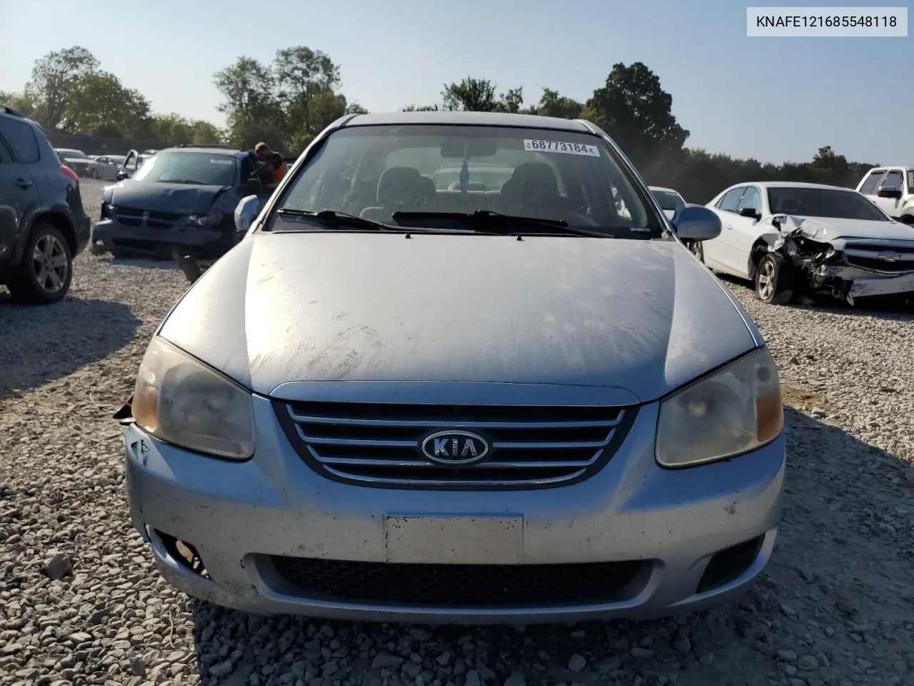 KNAFE121685548118 2008 Kia Spectra Ex