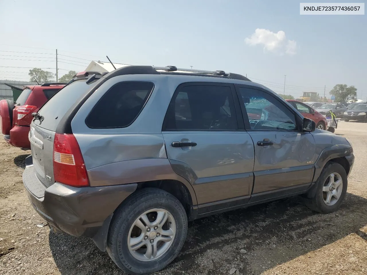 KNDJE723577436057 2007 Kia Sportage Ex