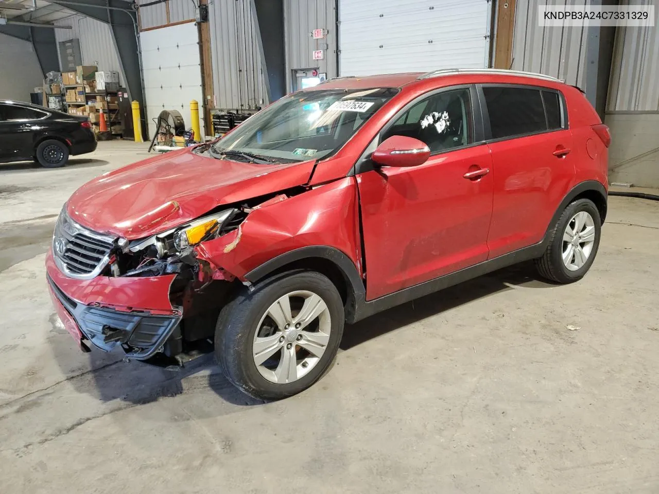 2012 Kia Sportage Base VIN: KNDPB3A24C7331329 Lot: 70597634