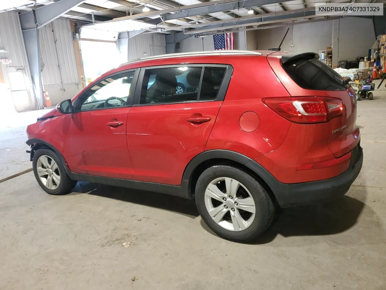 2012 Kia Sportage Base VIN: KNDPB3A24C7331329 Lot: 70597634