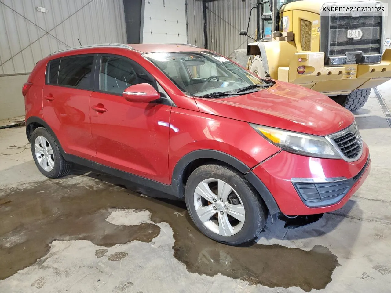 2012 Kia Sportage Base VIN: KNDPB3A24C7331329 Lot: 70597634