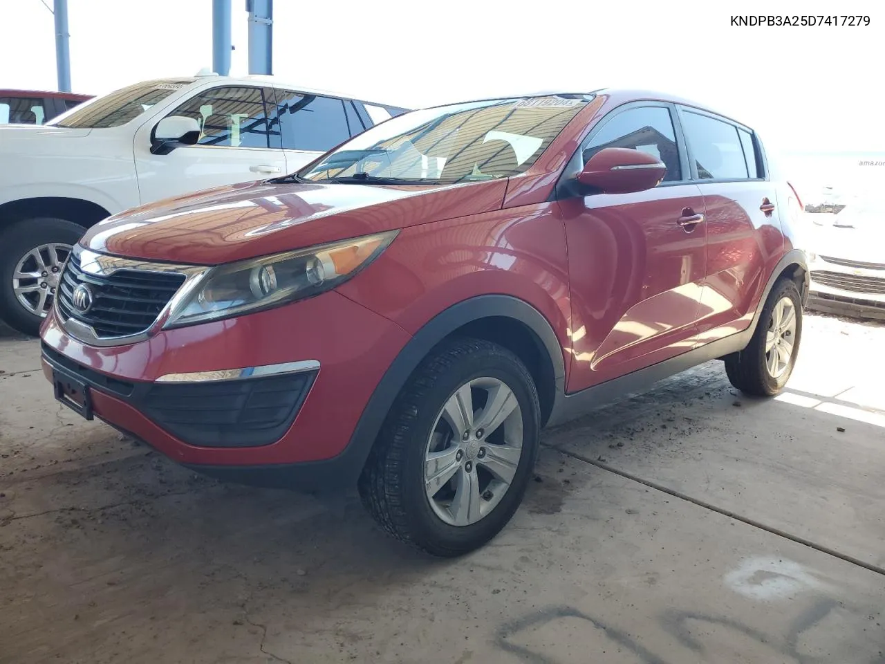 2013 Kia Sportage Base VIN: KNDPB3A25D7417279 Lot: 68119204