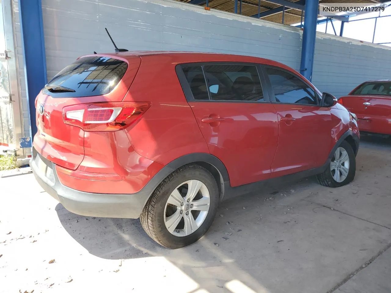 2013 Kia Sportage Base VIN: KNDPB3A25D7417279 Lot: 68119204