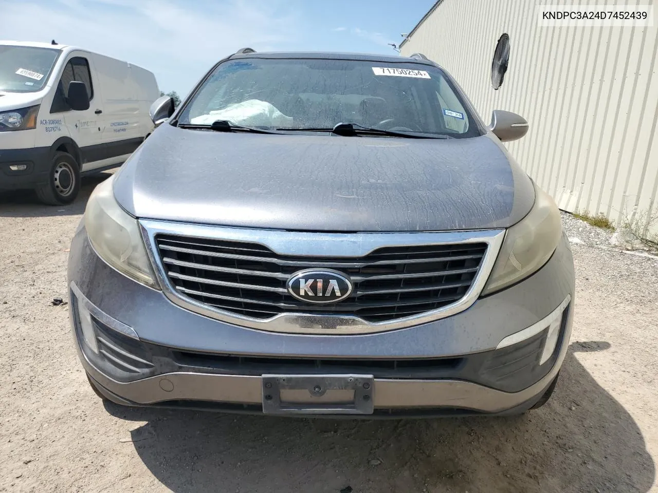 2013 Kia Sportage Ex VIN: KNDPC3A24D7452439 Lot: 71750254