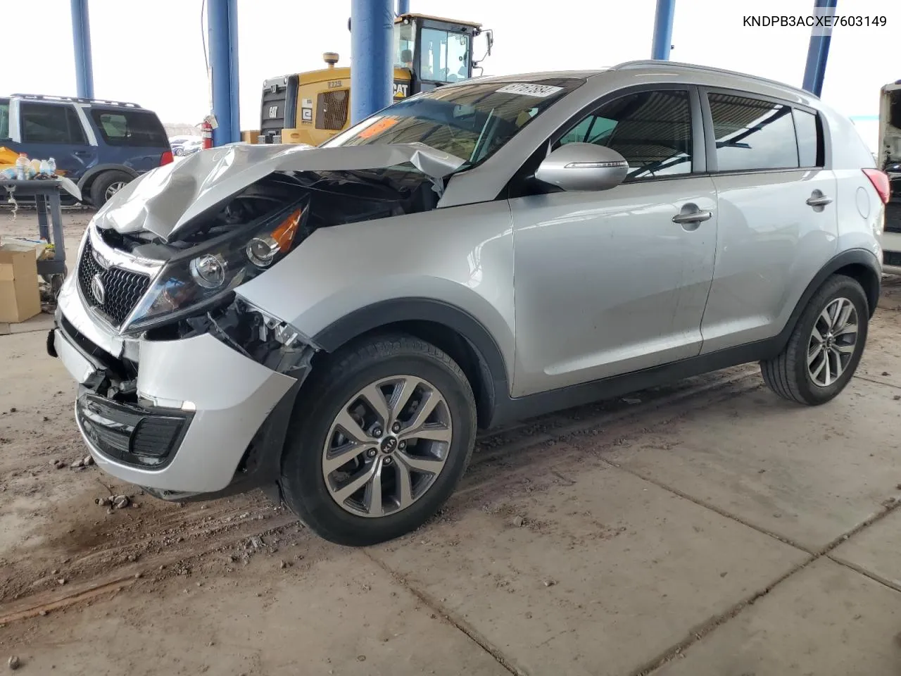 2014 Kia Sportage Base VIN: KNDPB3ACXE7603149 Lot: 67167884