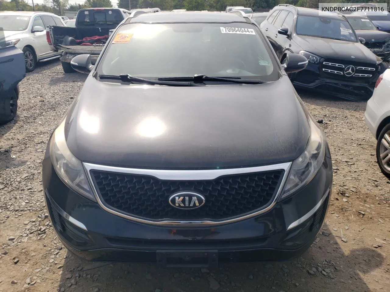 2015 Kia Sportage Lx VIN: KNDPBCAC2F7711816 Lot: 70964044