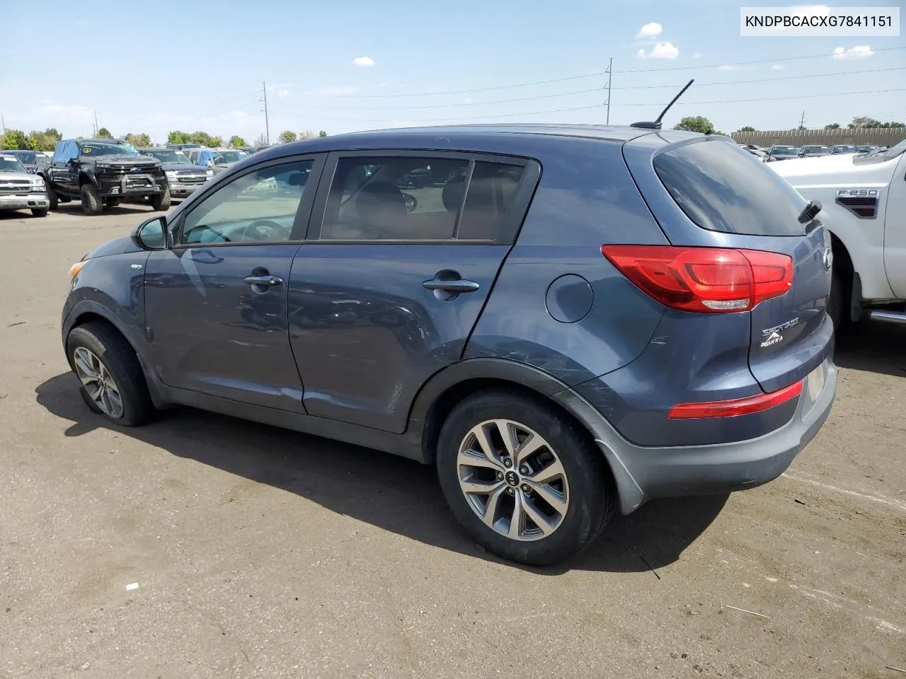 KNDPBCACXG7841151 2016 Kia Sportage Lx