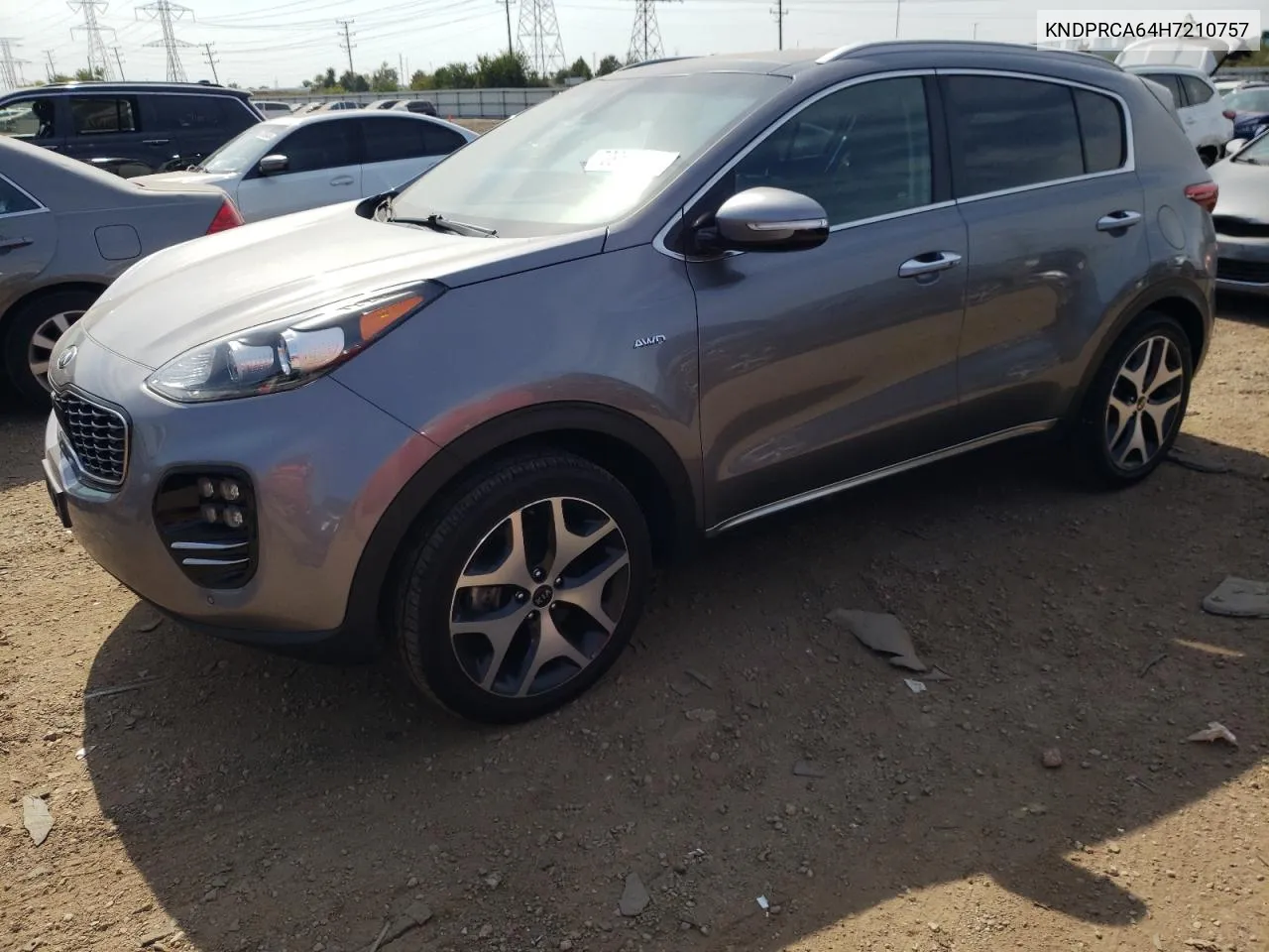 2017 Kia Sportage Sx VIN: KNDPRCA64H7210757 Lot: 70966774