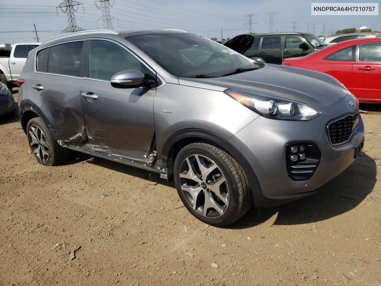 2017 Kia Sportage Sx VIN: KNDPRCA64H7210757 Lot: 70966774