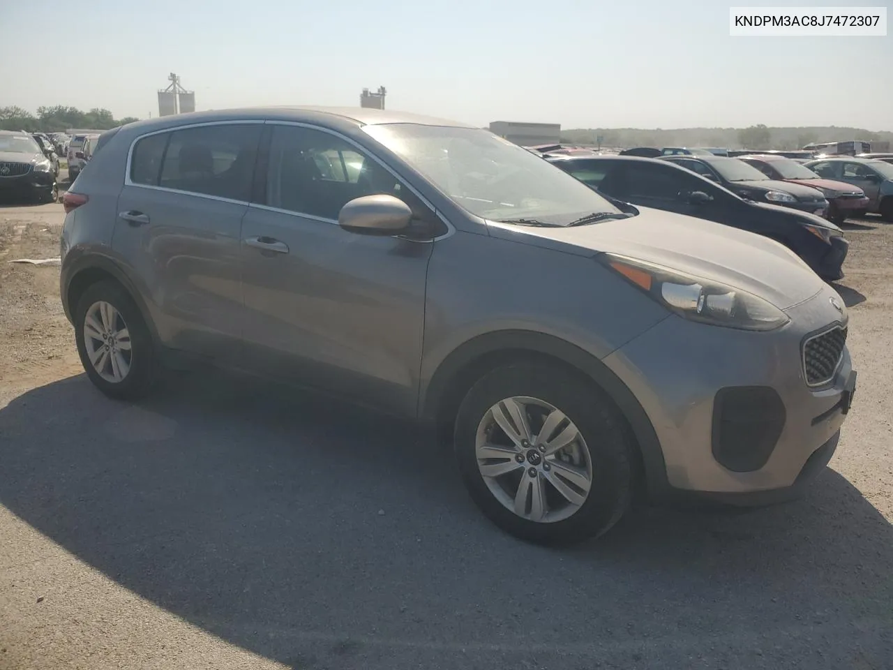 2018 Kia Sportage Lx VIN: KNDPM3AC8J7472307 Lot: 68857304