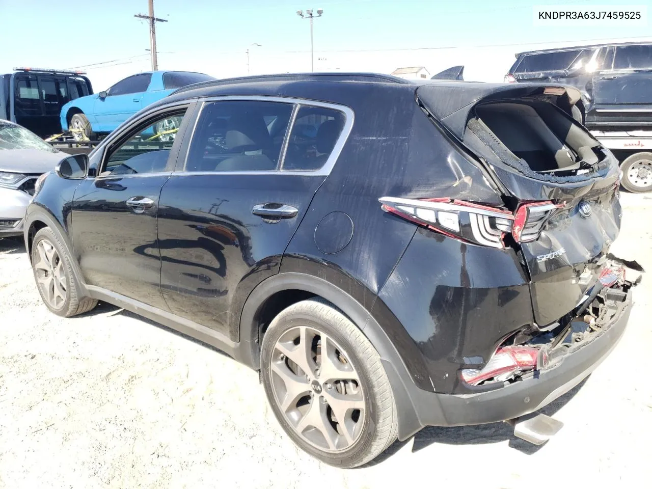 2018 Kia Sportage Sx VIN: KNDPR3A63J7459525 Lot: 69056974