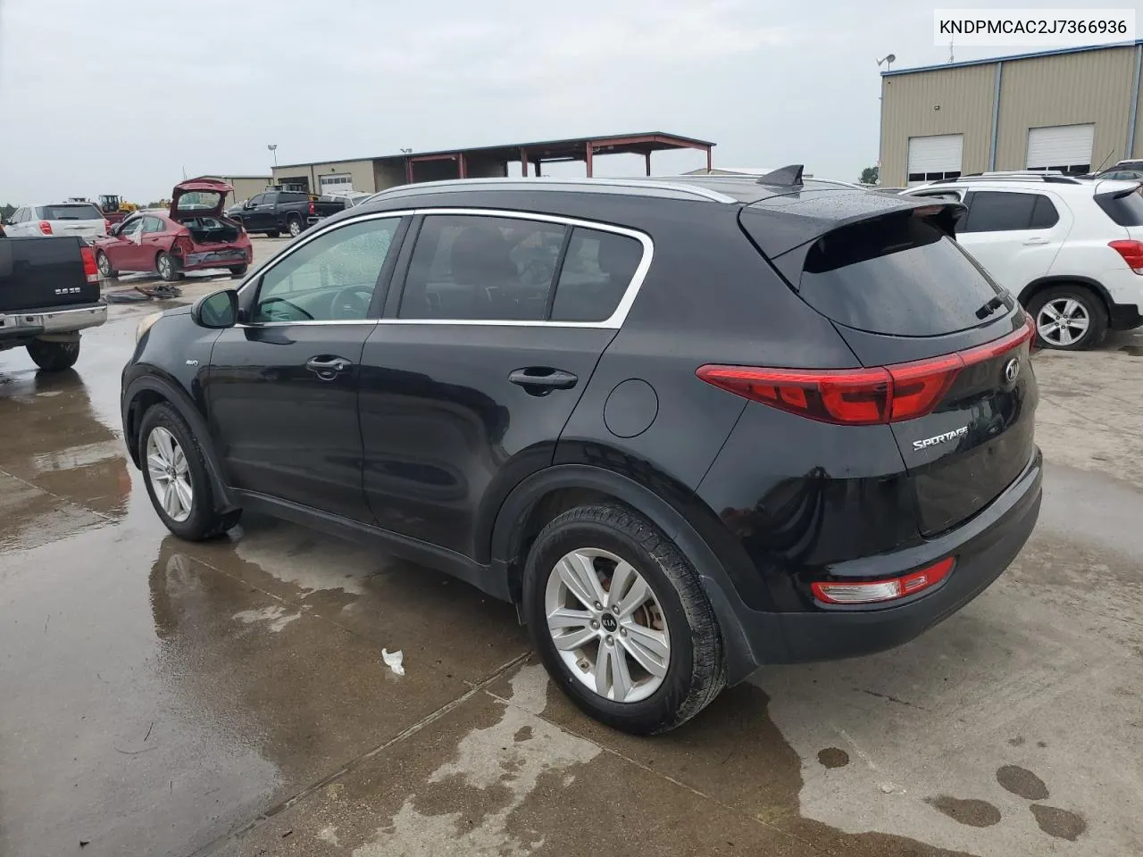 2018 Kia Sportage Lx VIN: KNDPMCAC2J7366936 Lot: 70144164