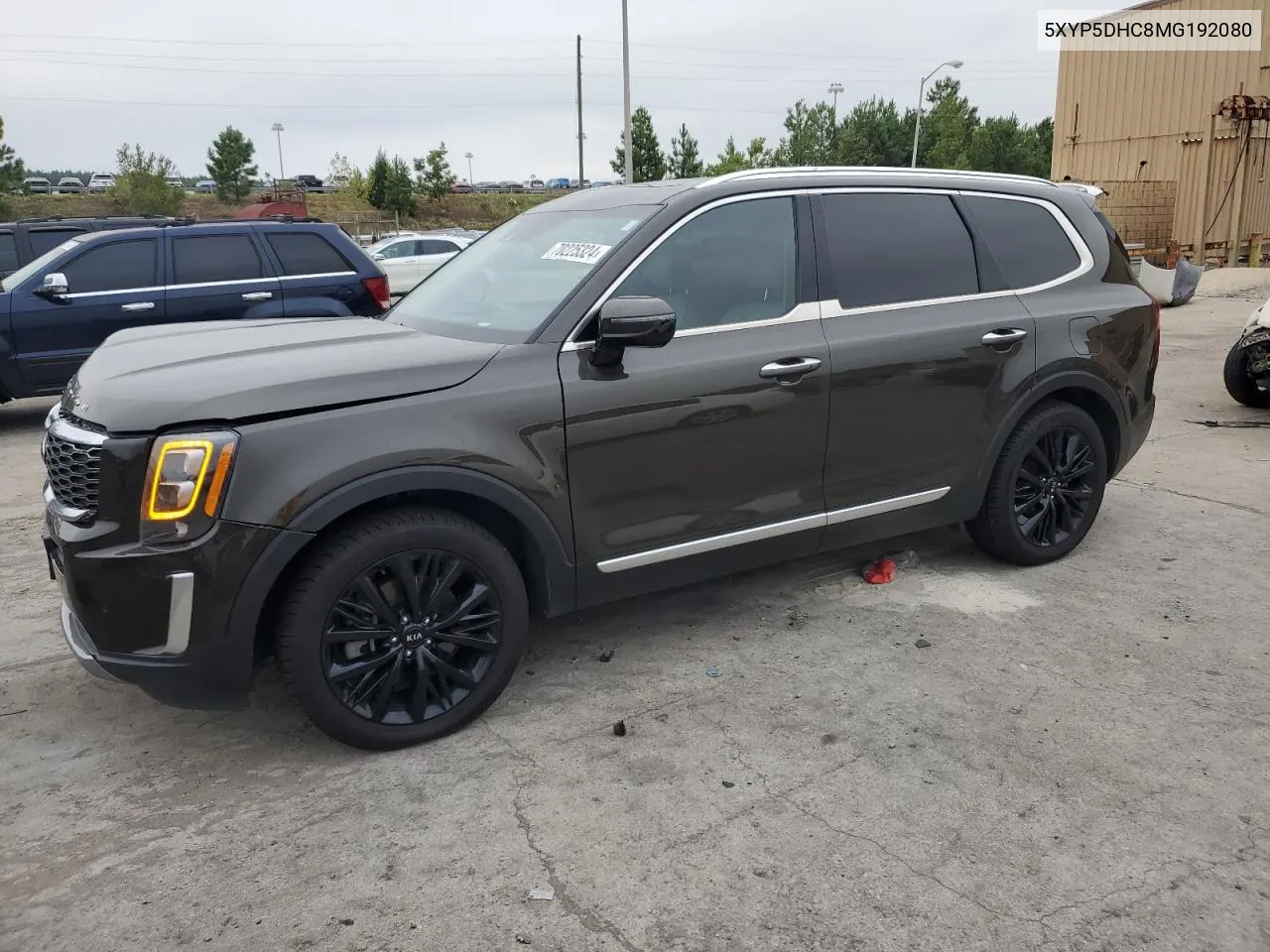 2021 Kia Telluride Sx VIN: 5XYP5DHC8MG192080 Lot: 70225324