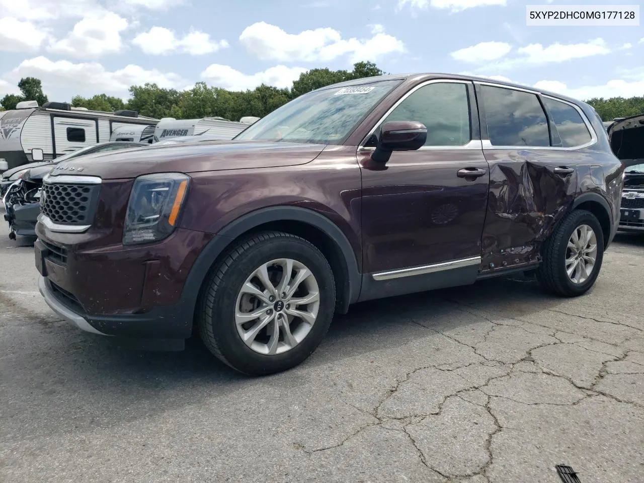 5XYP2DHC0MG177128 2021 Kia Telluride Lx