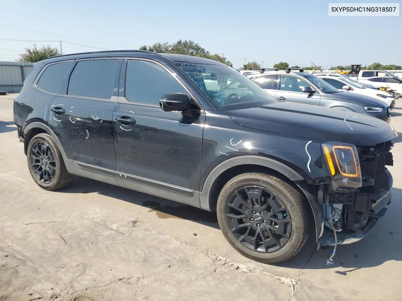 5XYP5DHC1NG318507 2022 Kia Telluride Sx