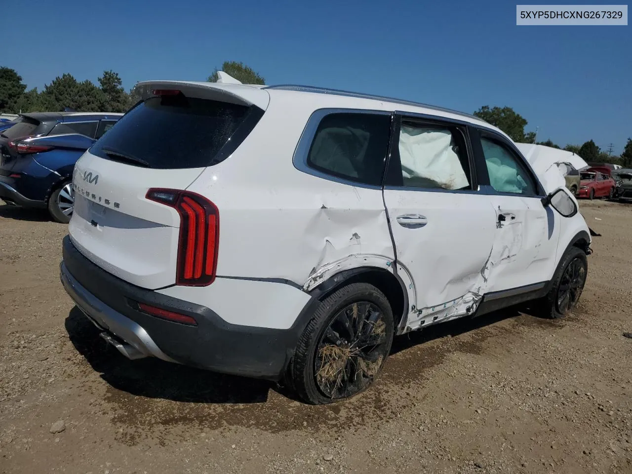 2022 Kia Telluride Sx VIN: 5XYP5DHCXNG267329 Lot: 70195974