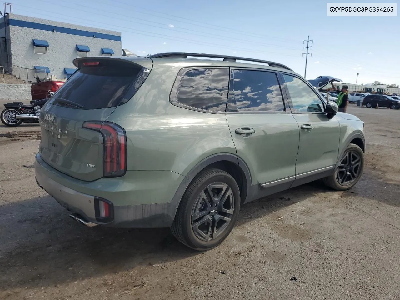 2023 Kia Telluride Sx VIN: 5XYP5DGC3PG394265 Lot: 70306914