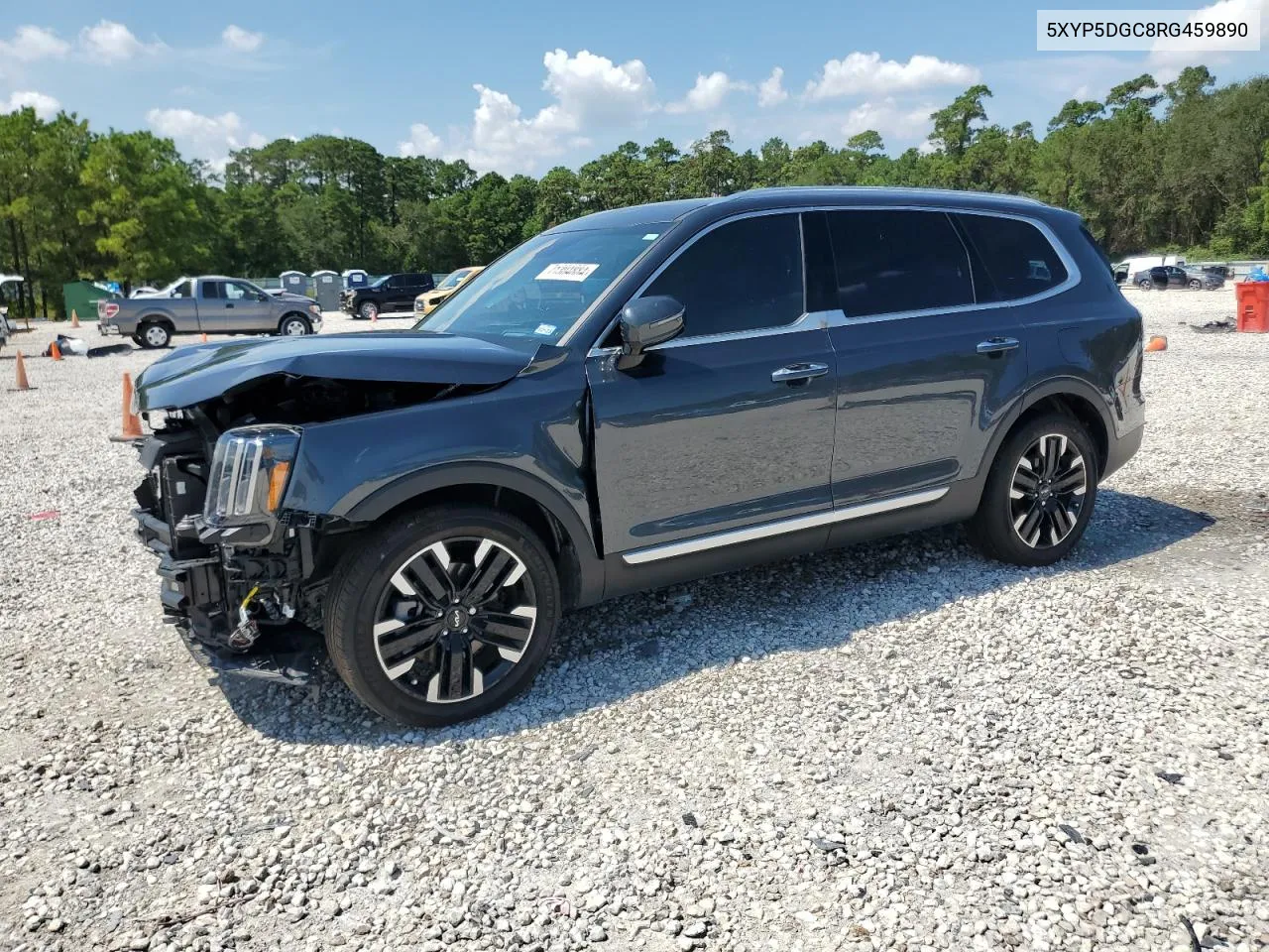 2024 Kia Telluride Sx VIN: 5XYP5DGC8RG459890 Lot: 71304884