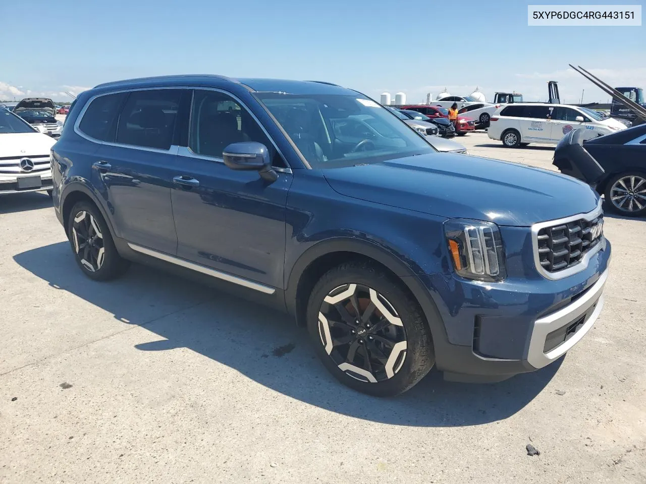 2024 Kia Telluride S VIN: 5XYP6DGC4RG443151 Lot: 71728324