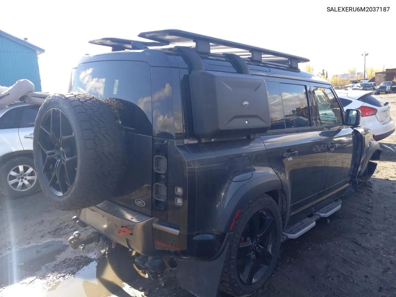 2021 Land Rover Defender 110 X VIN: SALEXERU6M2037187 Lot: 70863114