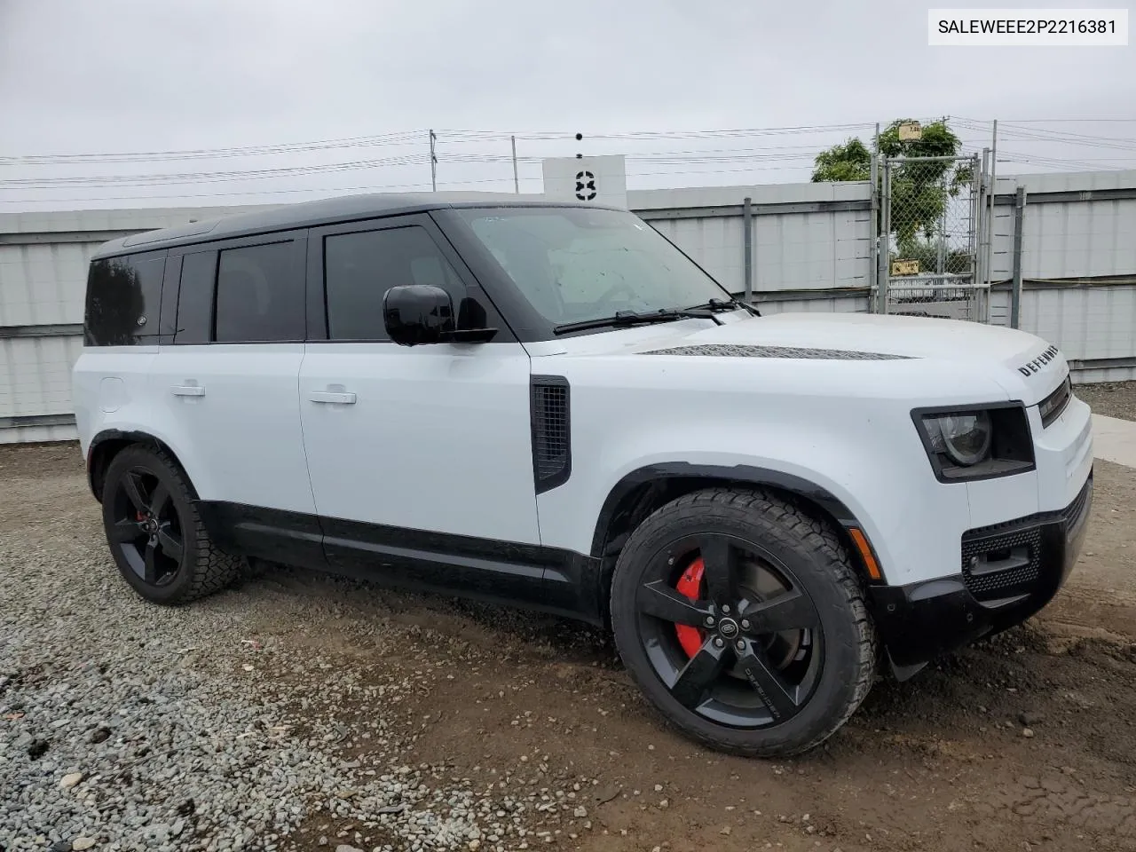 2023 Land Rover Defender 110 VIN: SALEWEEE2P2216381 Lot: 68735054