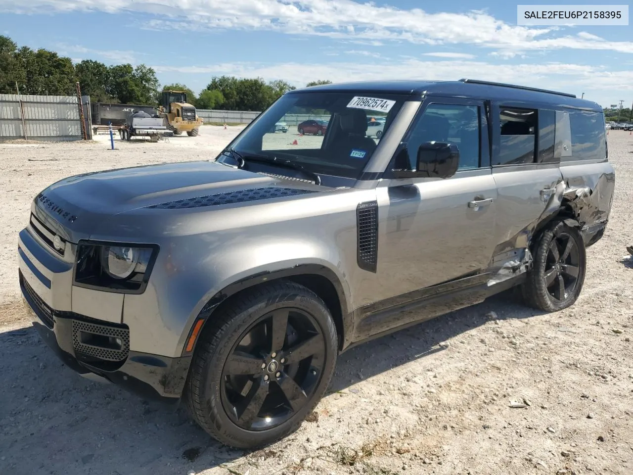 2023 Land Rover Defender 130 X-Dynamic Se VIN: SALE2FEU6P2158395 Lot: 70962574