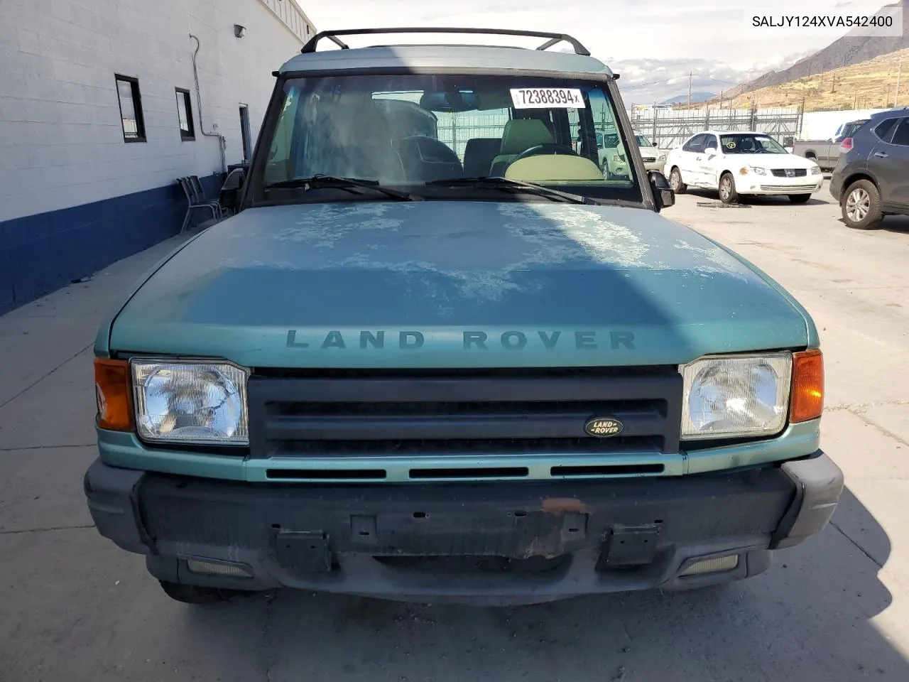 1997 Land Rover Discovery VIN: SALJY124XVA542400 Lot: 72388394