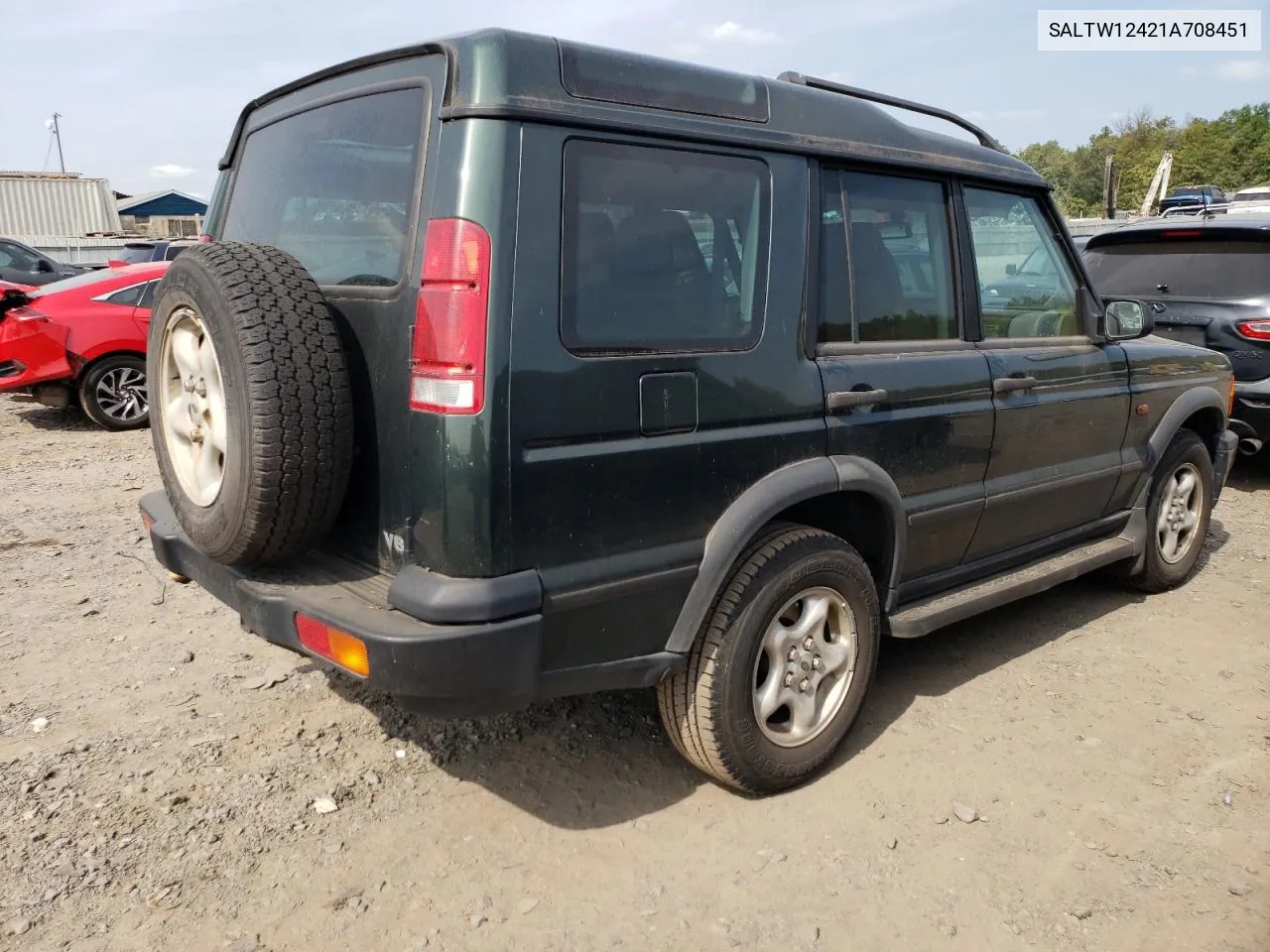 2001 Land Rover Discovery Ii Se VIN: SALTW12421A708451 Lot: 70932804