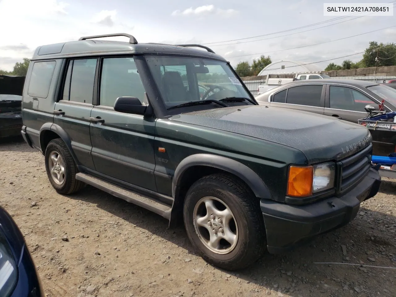 2001 Land Rover Discovery Ii Se VIN: SALTW12421A708451 Lot: 70932804