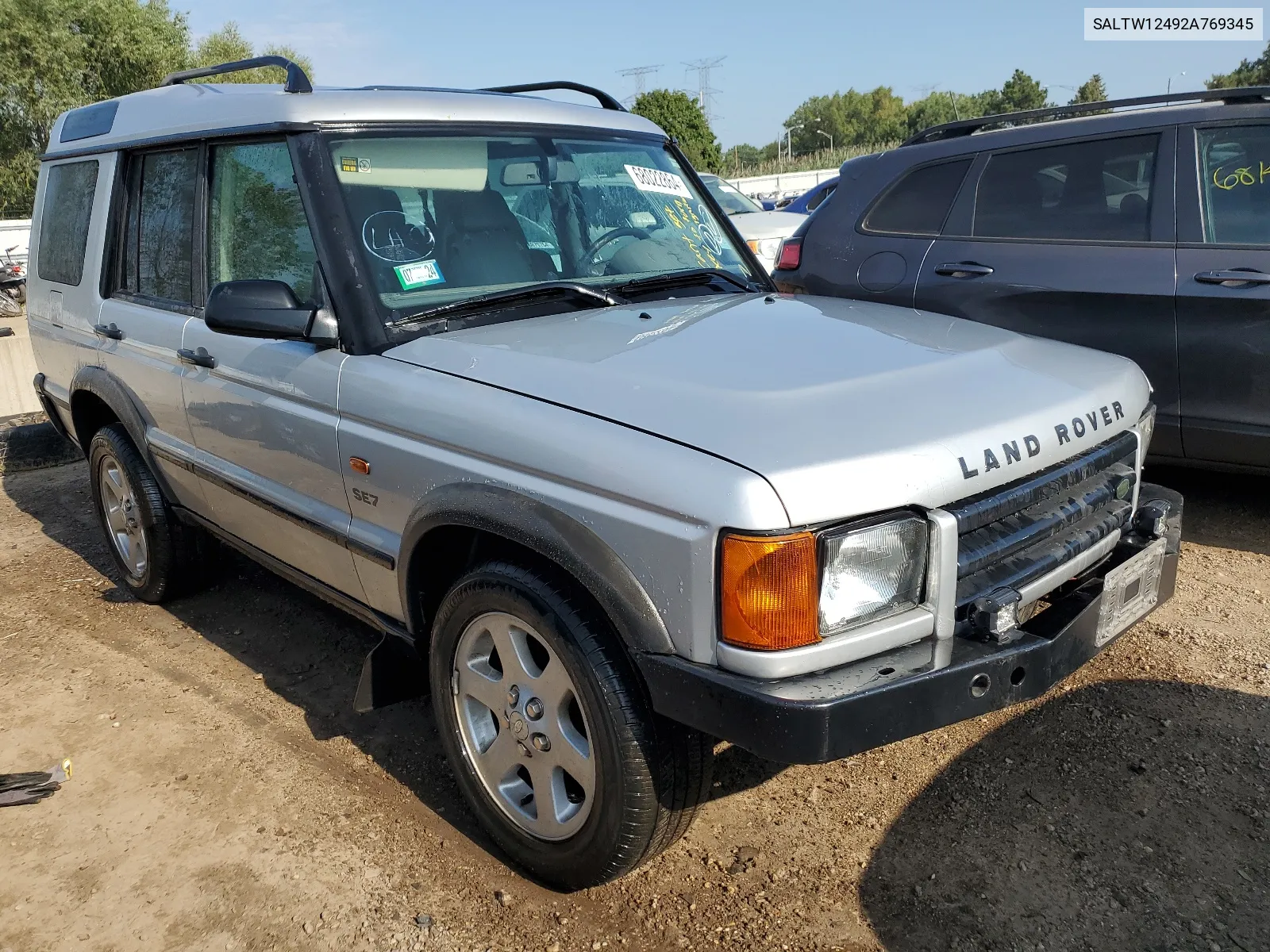 2002 Land Rover Discovery Ii Se VIN: SALTW12492A769345 Lot: 68022864