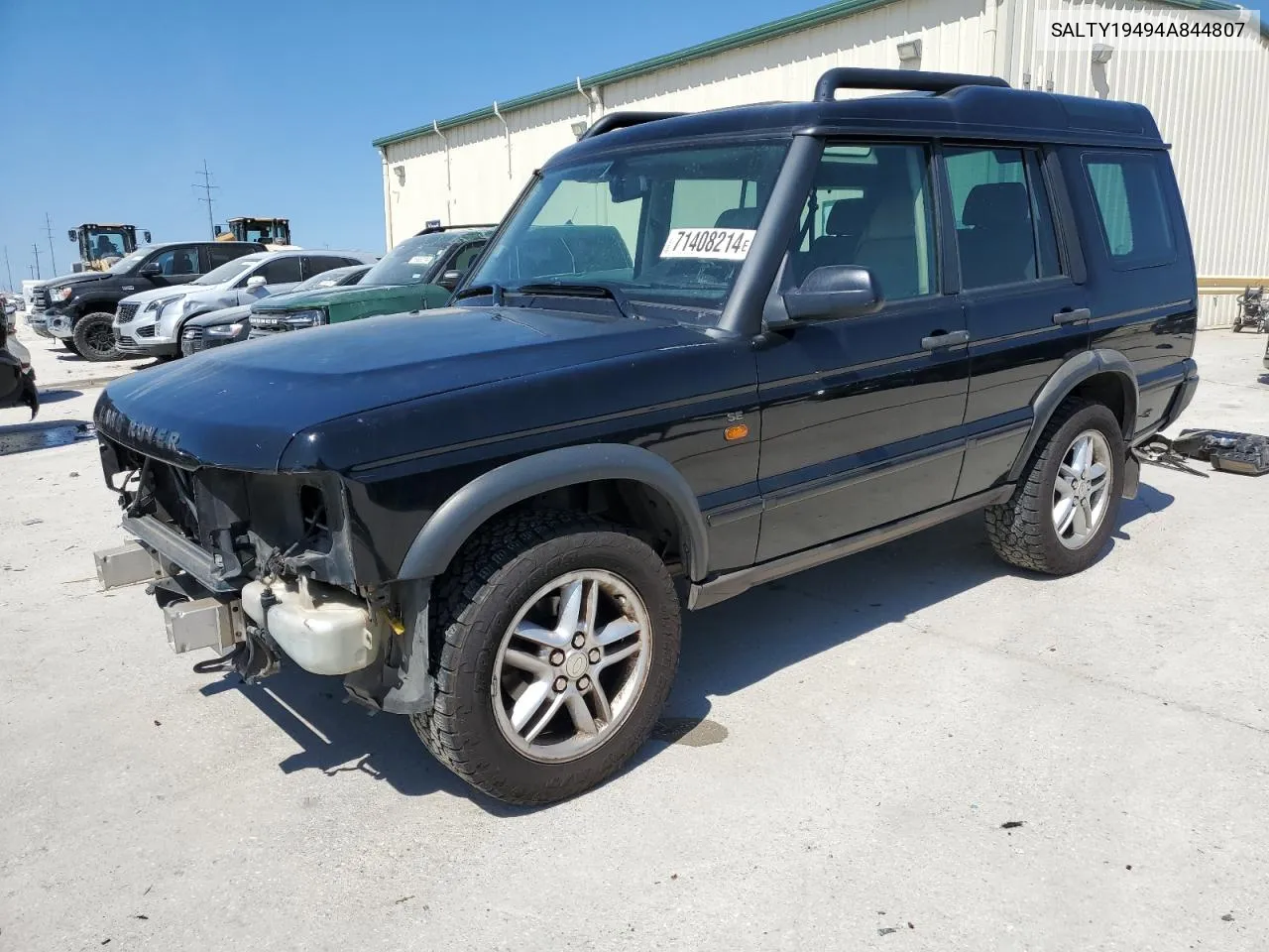 2004 Land Rover Discovery Ii Se VIN: SALTY19494A844807 Lot: 71408214