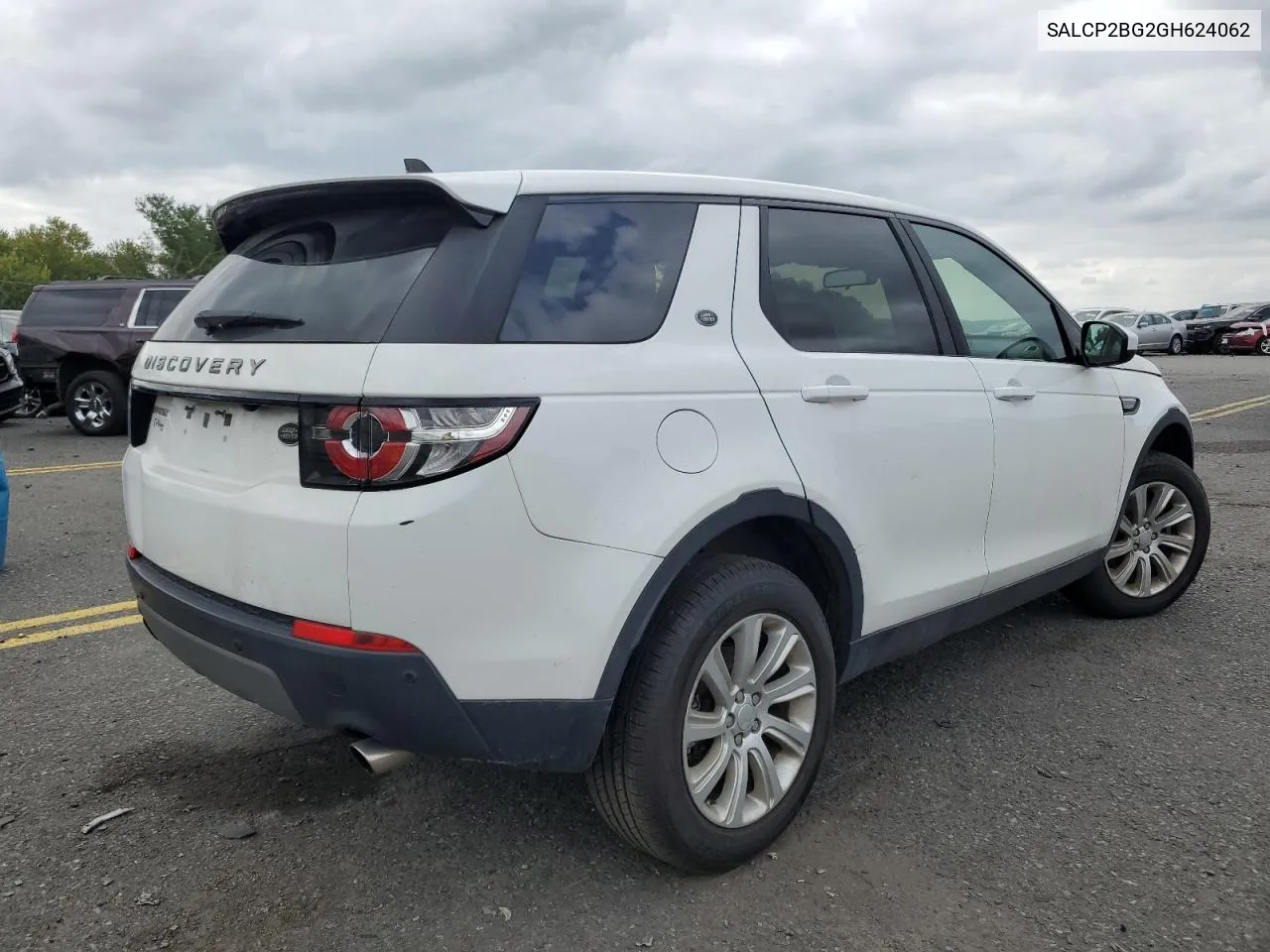 2016 Land Rover Discovery Sport Se VIN: SALCP2BG2GH624062 Lot: 70662654