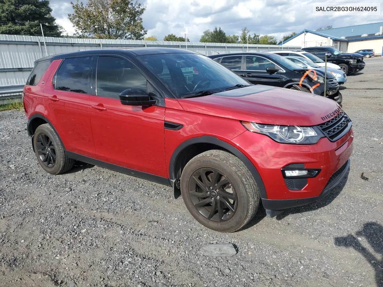 SALCR2BG3GH624095 2016 Land Rover Discovery Sport Hse