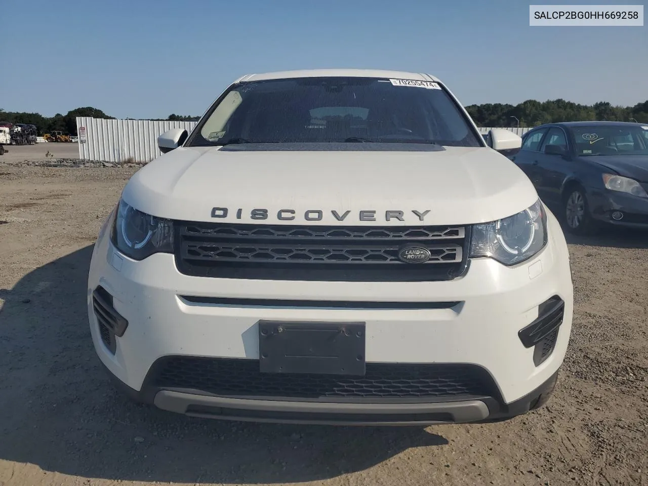 2017 Land Rover Discovery Sport Se VIN: SALCP2BG0HH669258 Lot: 70255474