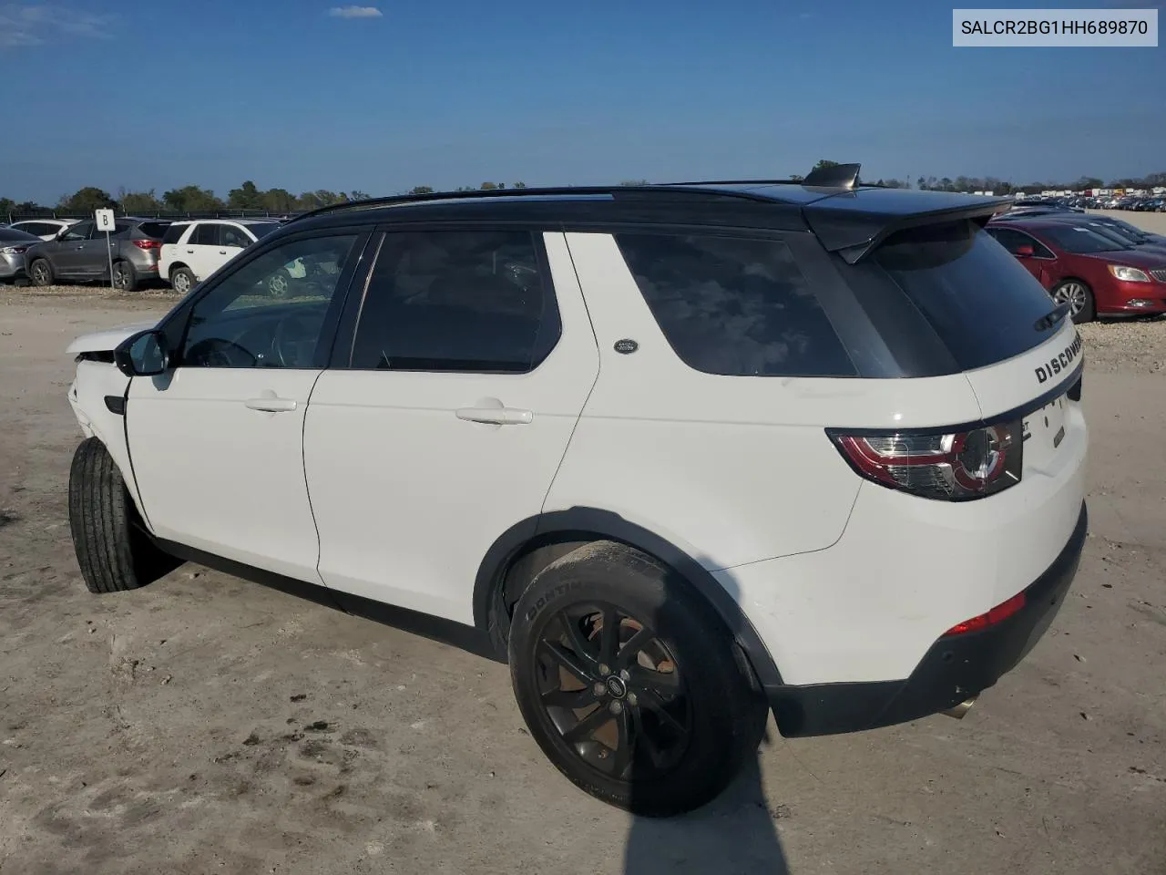 2017 Land Rover Discovery Sport Hse VIN: SALCR2BG1HH689870 Lot: 71939254