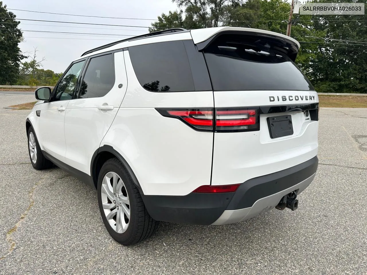 2017 Land Rover Discovery Hse VIN: SALRRBBV0HA026033 Lot: 72462514