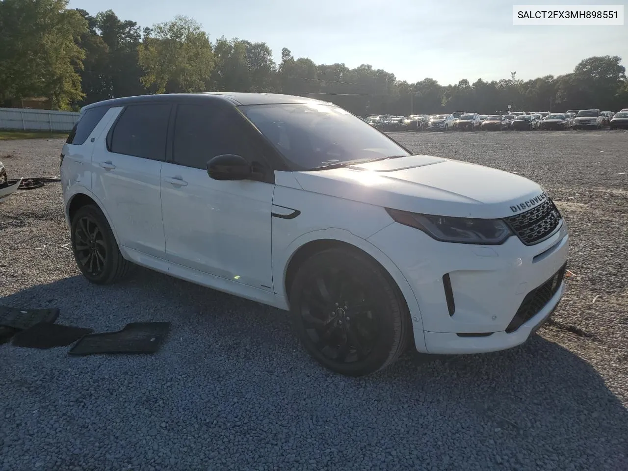 2021 Land Rover Discovery Sport S R-Dynamic VIN: SALCT2FX3MH898551 Lot: 70814874