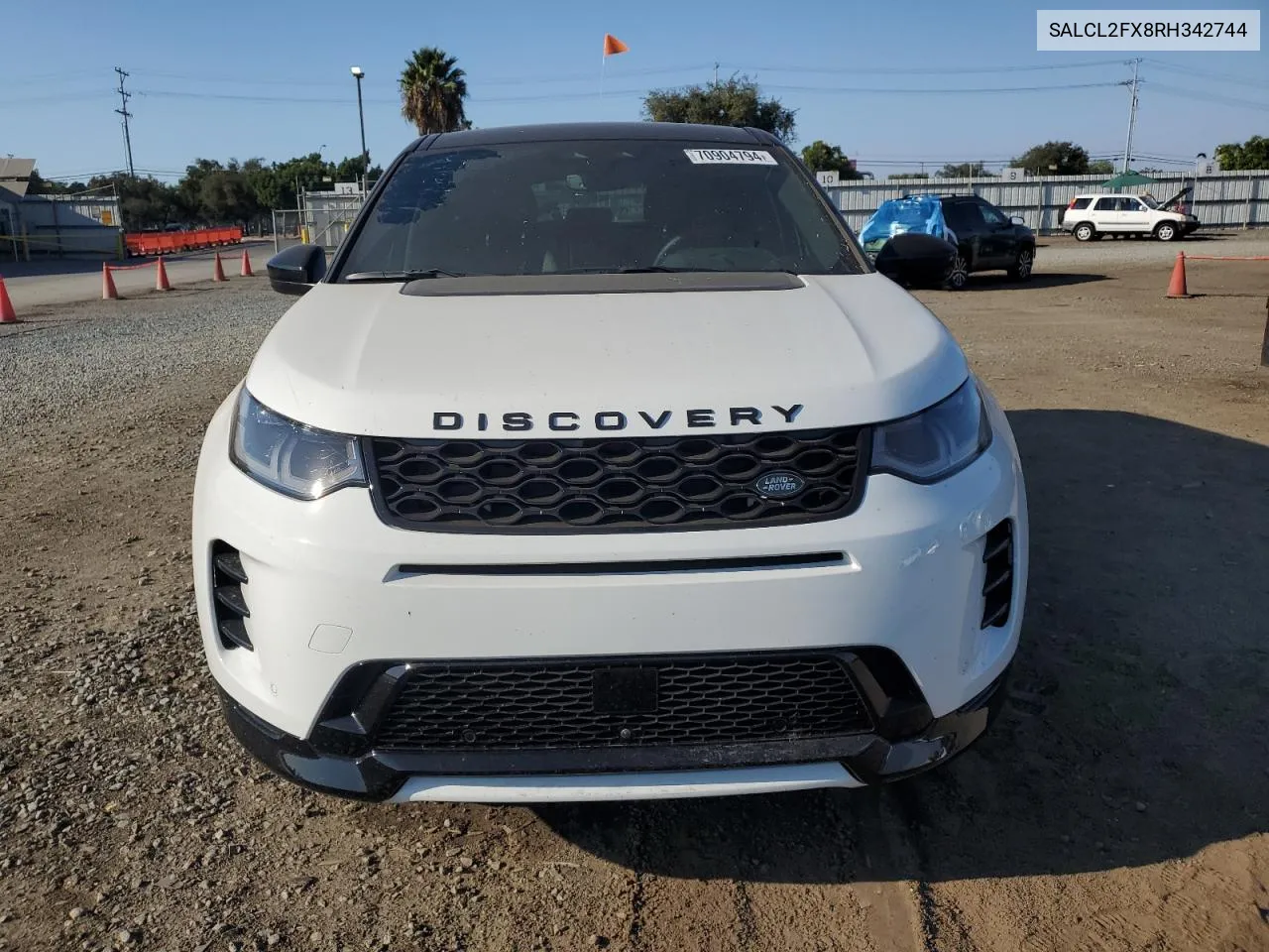 2024 Land Rover Discovery Sport Dynamic Se VIN: SALCL2FX8RH342744 Lot: 70904794