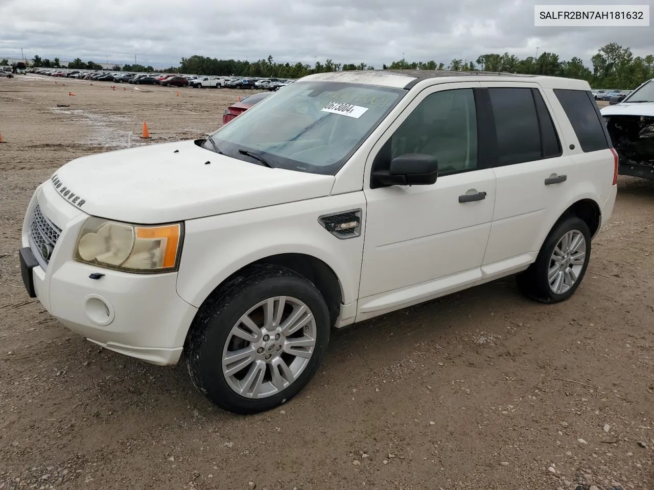 2010 Land Rover Lr2 Hse VIN: SALFR2BN7AH181632 Lot: 70673004