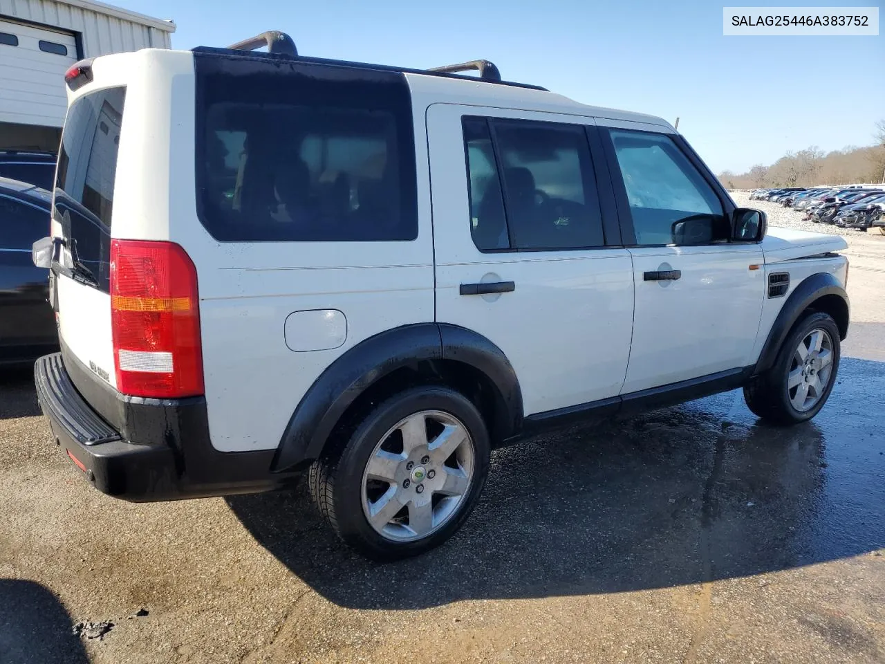 2006 Land Rover Lr3 Hse VIN: SALAG25446A383752 Lot: 40352274