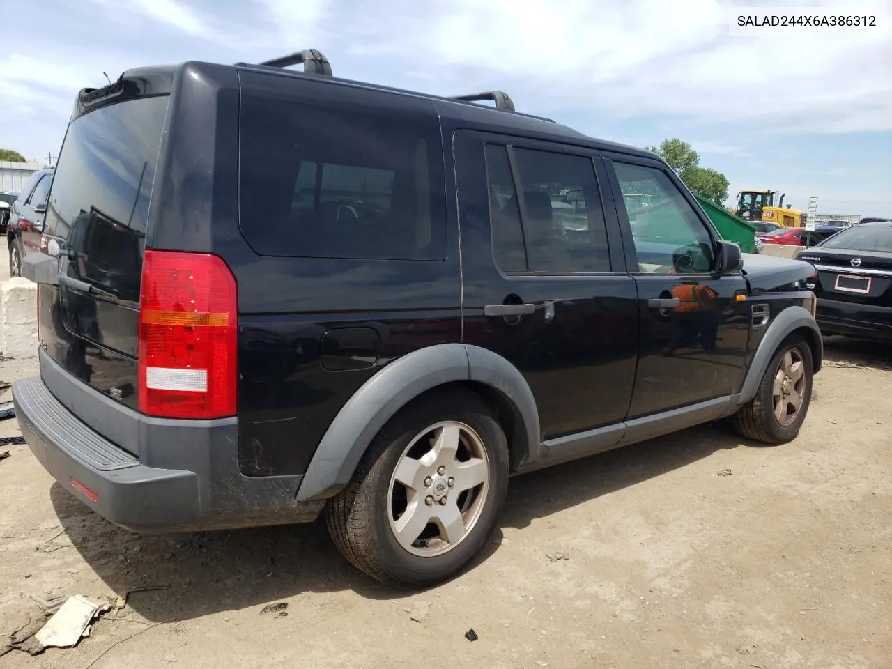 2006 Land Rover Lr3 Se VIN: SALAD244X6A386312 Lot: 61165874