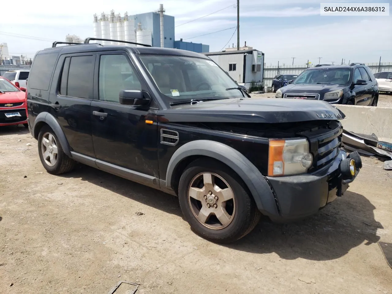 2006 Land Rover Lr3 Se VIN: SALAD244X6A386312 Lot: 61165874