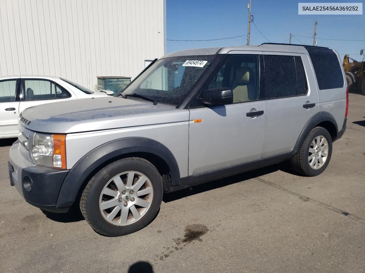 2006 Land Rover Lr3 Se VIN: SALAE25456A369252 Lot: 69454974