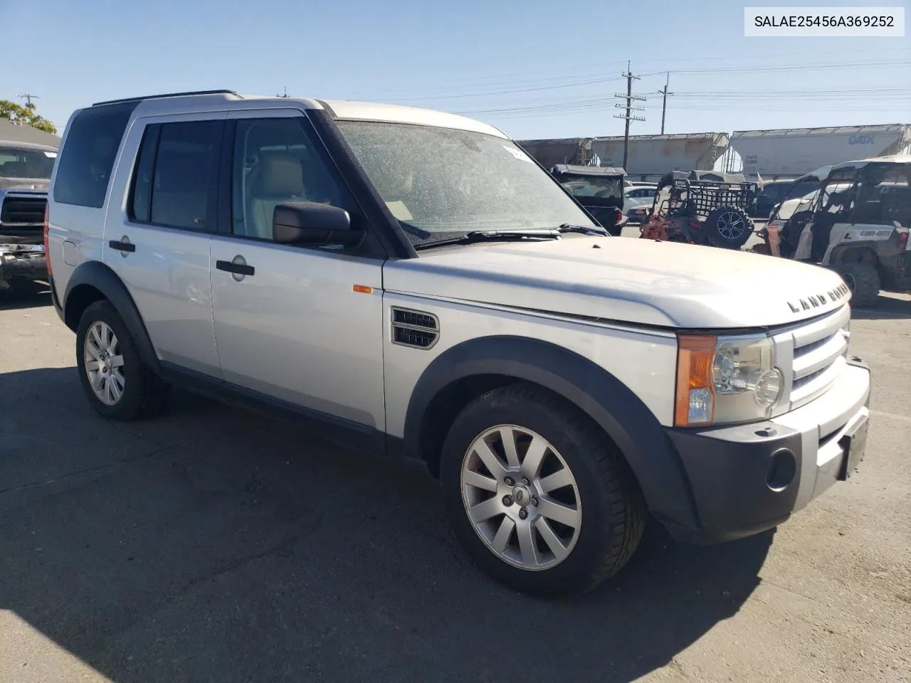 2006 Land Rover Lr3 Se VIN: SALAE25456A369252 Lot: 69454974