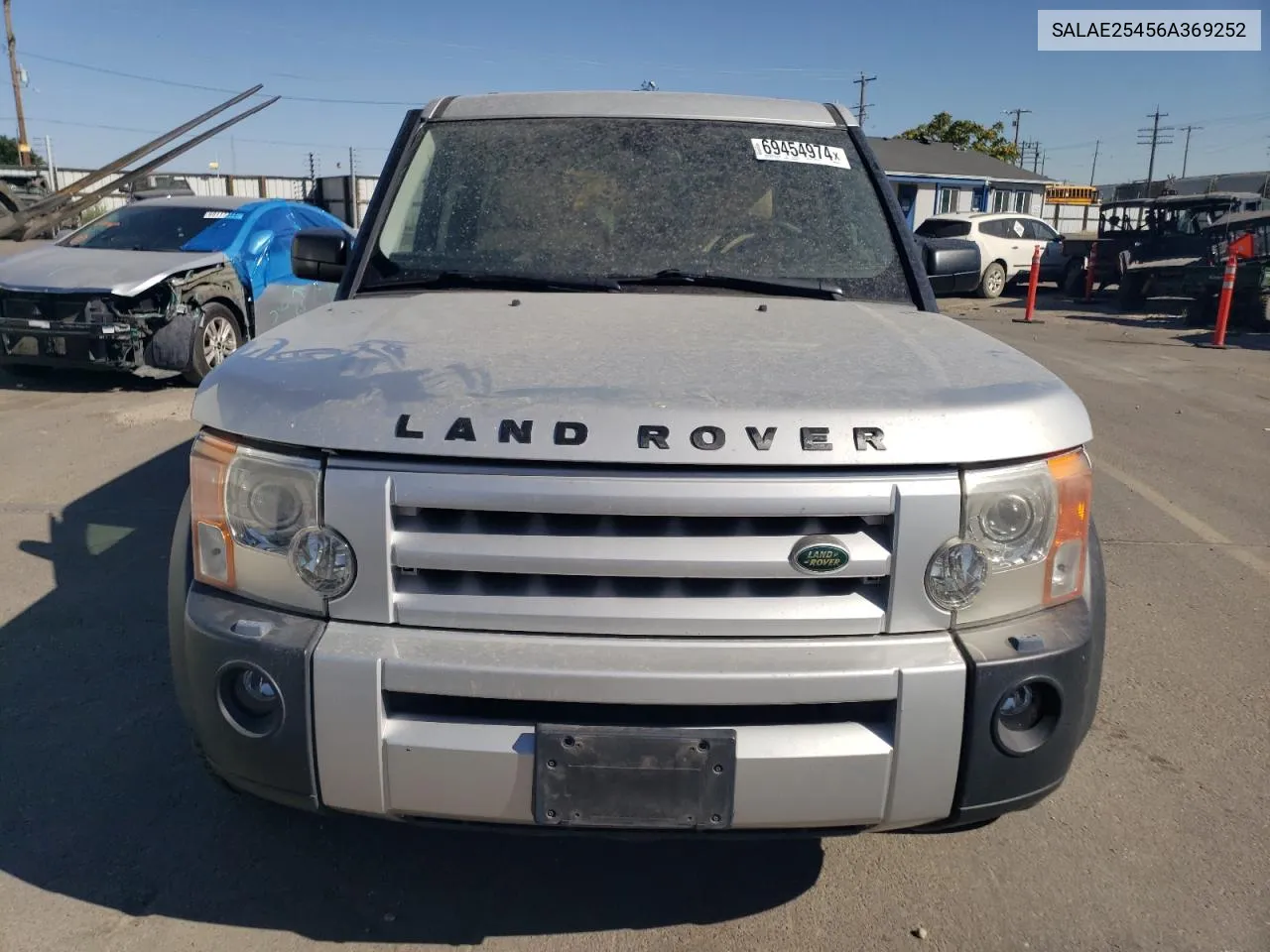 SALAE25456A369252 2006 Land Rover Lr3 Se