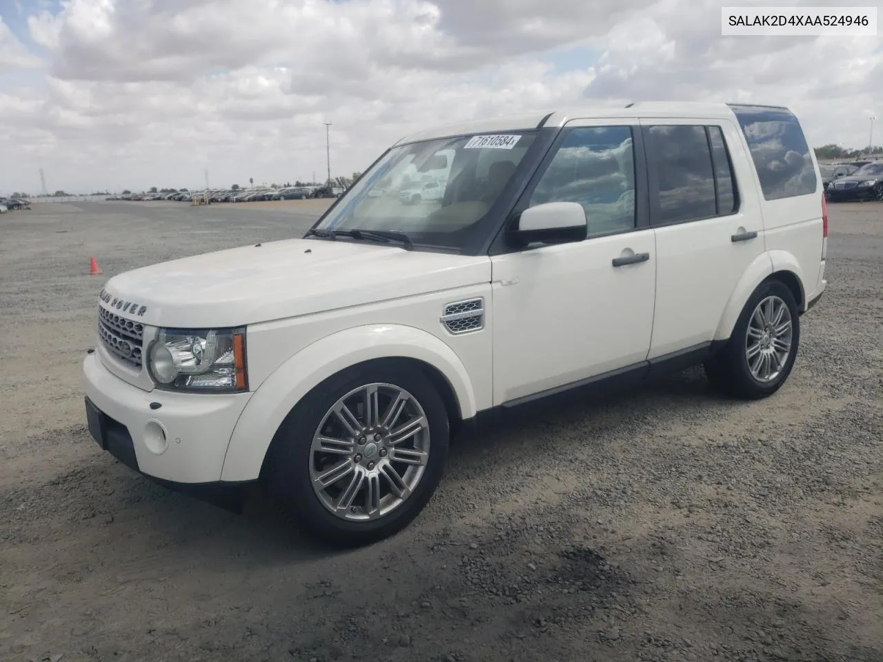 2010 Land Rover Lr4 Hse Luxury VIN: SALAK2D4XAA524946 Lot: 71610584