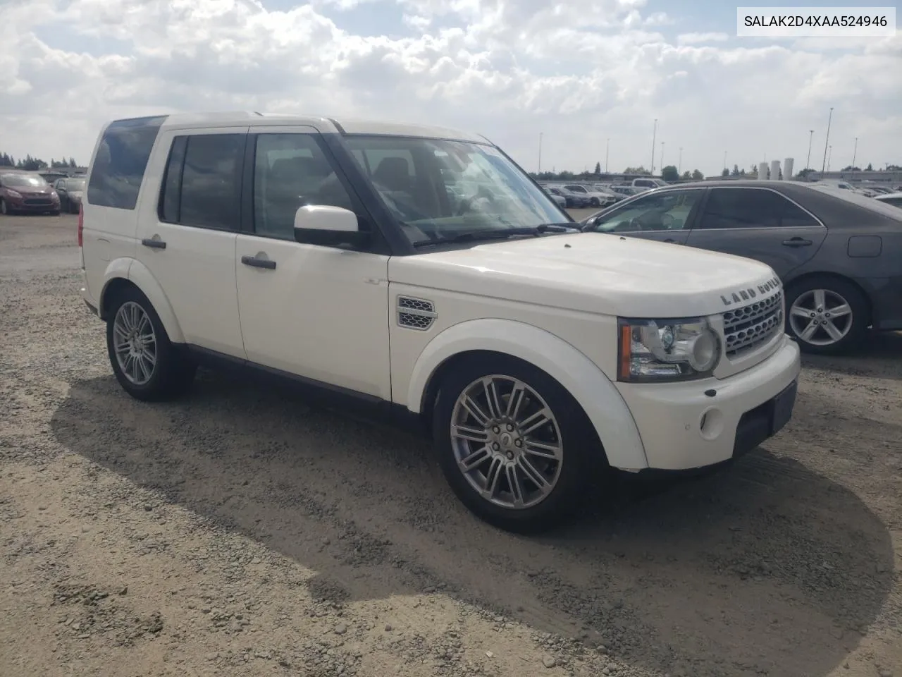 2010 Land Rover Lr4 Hse Luxury VIN: SALAK2D4XAA524946 Lot: 71610584